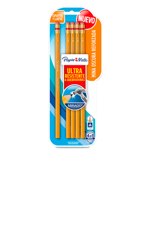 LAPIZ # 2   MIRADO AMARILLO C/04+1 PAPER 681069 PAPER MATE (B