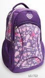 MOCHILA ESCOLAR CHICAS           LG-1722 060091 GR201803 GIAC