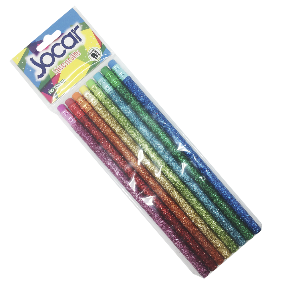LAPIZ # 2   COLORES  C/08 C/DIAMAN JOCAR 741951 632464 LG COL