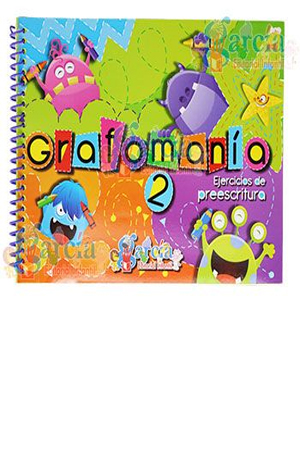 LIBRO ACT.EJERCICIOS D'GRAFOMANIA 2  E.G 000317 E.GARCIA