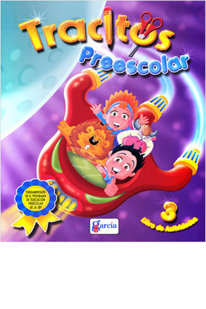 LIBRO ACT.P/COLOR.TRACITOS PREESCOLAR 3  229081 229036 1209 G