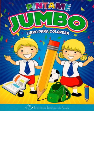 LIBRO ACT.P/COLOREAR JUMBO PINTAME 1 E.P 614775 614744 050718