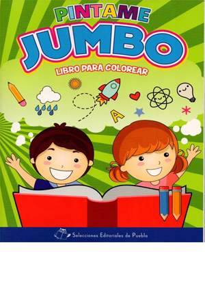 LIBRO ACT.P/COLOREAR JUMBO PINTAME 2 E.P 614751 614744 050718