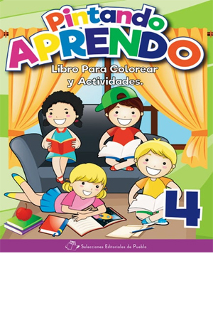 LIBRO ACT.P/COLOREAR PINTANDO APRENDO 4  048999 (EDITORIALES