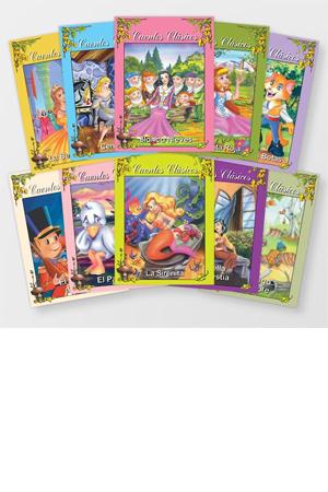 LIBRO DE CUENTOS CLASICOS        G.E.RAF 902657 902640 COL.1,