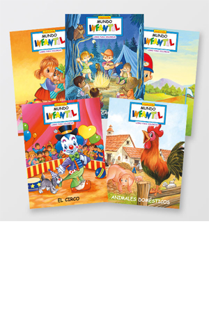 LIBRO P/COLOREAR MUNDO INFANTIL (5)      G.E.RAF