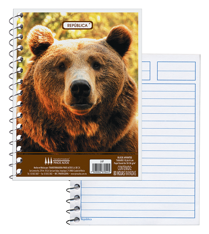 LIBRETA APUNTES     ESPIR. 80H RYA P.ALT
