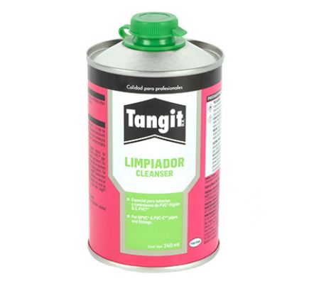 LIMPIADOR LIQUID.P/PVC      240ML TANGIT 462141 IDEAL PARA TU