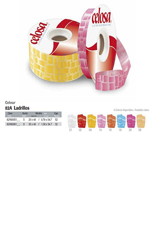 LISTON CELOSA LADRILLOS 802 #9 AZL CIELO 564587 82A0009119 JA