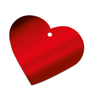 LENTEJUE.FIG.CORAZ.#8 ROJO    C/24 JANEL 625837 METALICAS (CO