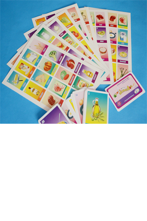 LOTERIA DIDACT.LOS ALIMENTOS RAF 900066 (EN INGLES)