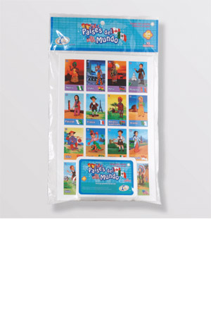Z LOTERIA DIDACT.PAISES DEL MUNDO      R 900080 2010621 (8 TA