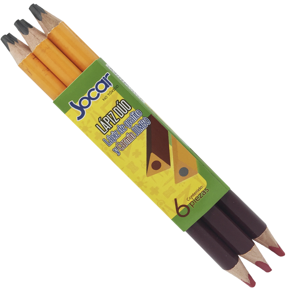 LAPIZ BICOLOR DUO TRIANG.          JOCAR 934401 LTD (LAPIZ GR