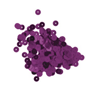 LENTEJUE.PLANA     #8 MORADO O.10G.JANEL 582468 METALICAS