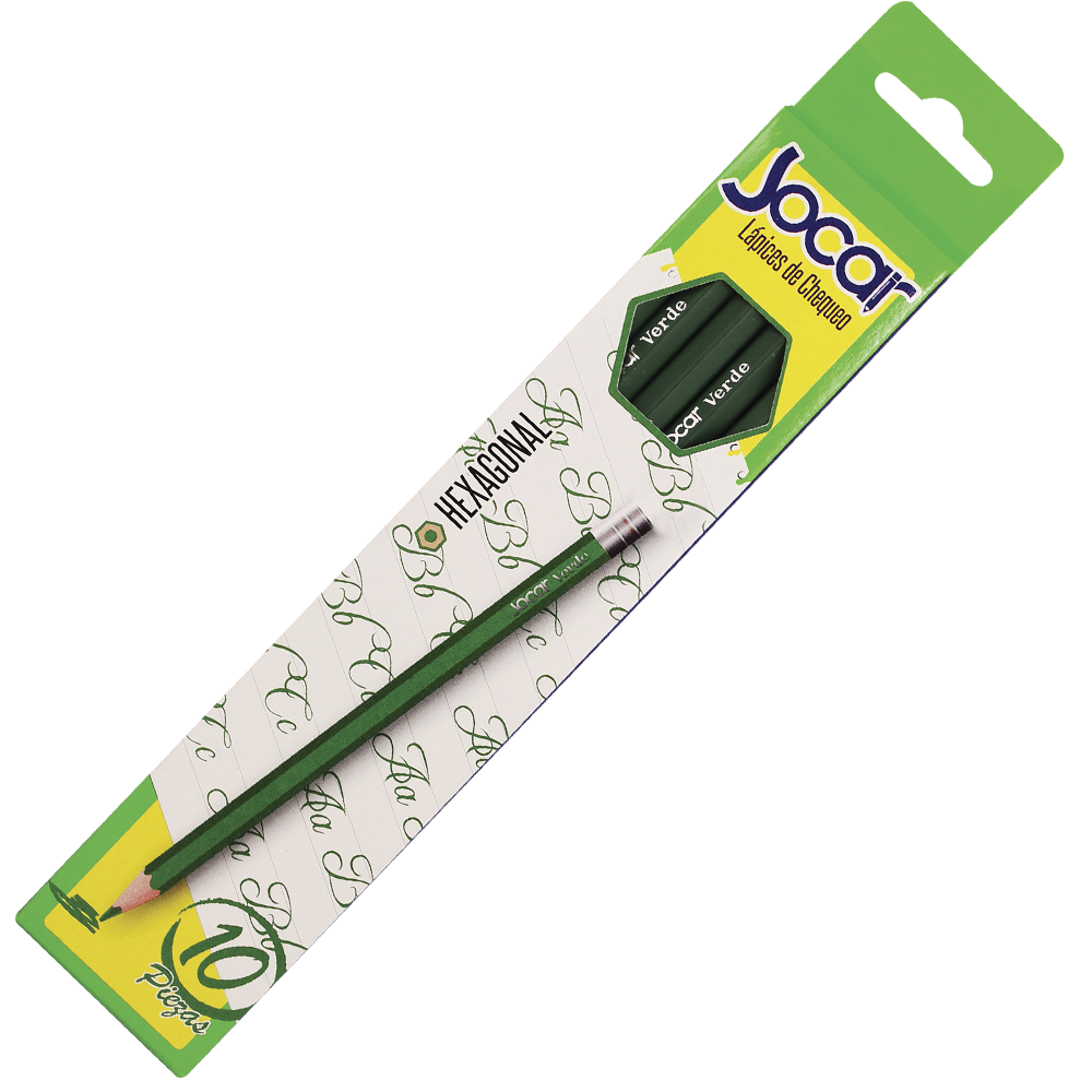 LAPIZ CHECADOR VERDE               JOCAR 634390 LVC