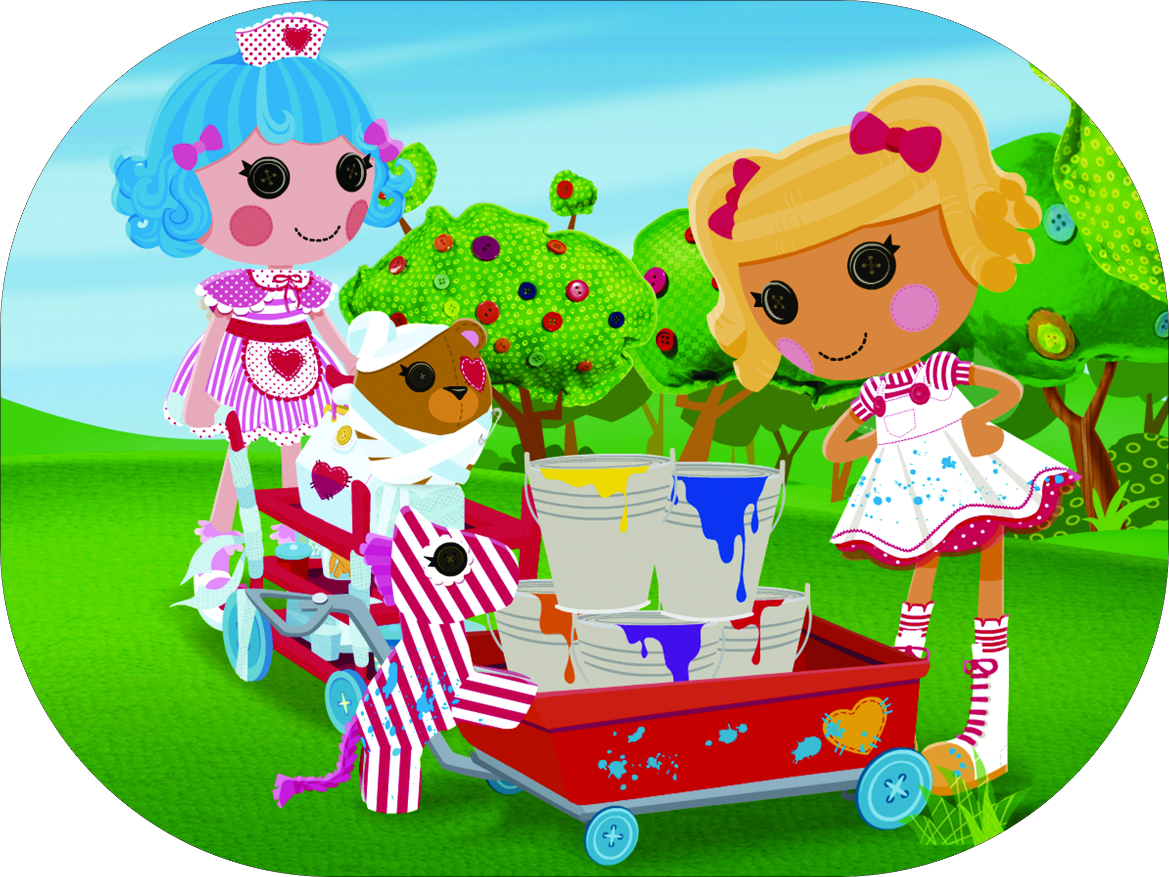 Z TAPETE PLAST. P/ALIMENTOS LALALOOPSY   DESCONTINUADO