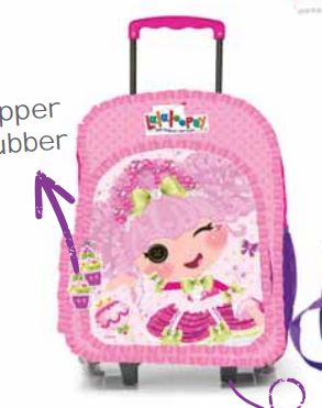 MOCHILA ESCOLAR LALALOOPSY BDAY    U-PAK 840627 LALALOOPSY BD