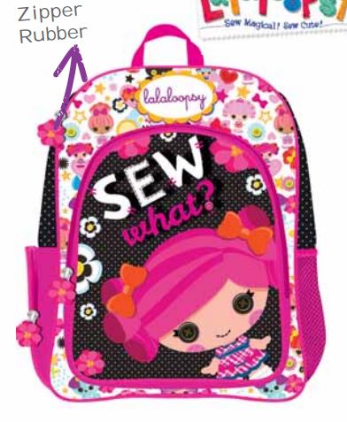 MOCHILA ESCOLAR LALALOOPSY FLOWERS U-PAK 853658 7101022002