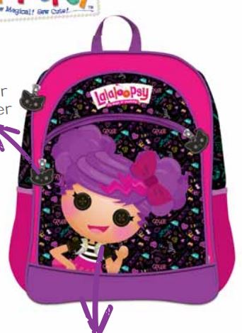 MOCHILA ESCOLAR LALALOOPSY HAPPY   U-PAK 876237 8101022010