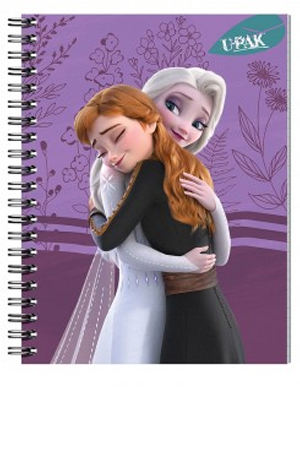 CUADERNO MINI RAYA  50H FROZEN DO  U-PAK 860281 7156021803 61