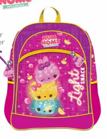 MOCHILA ESCOLAR LIGHT SNACK NUM NO.U-PAK 882863 9101022005