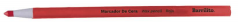 MARCADOR DE CERA BARRILITO  ROJO         966227 12MCR
