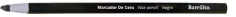 MARCADOR DE CERA BARRILITO  NEGRO        966203 12MCN