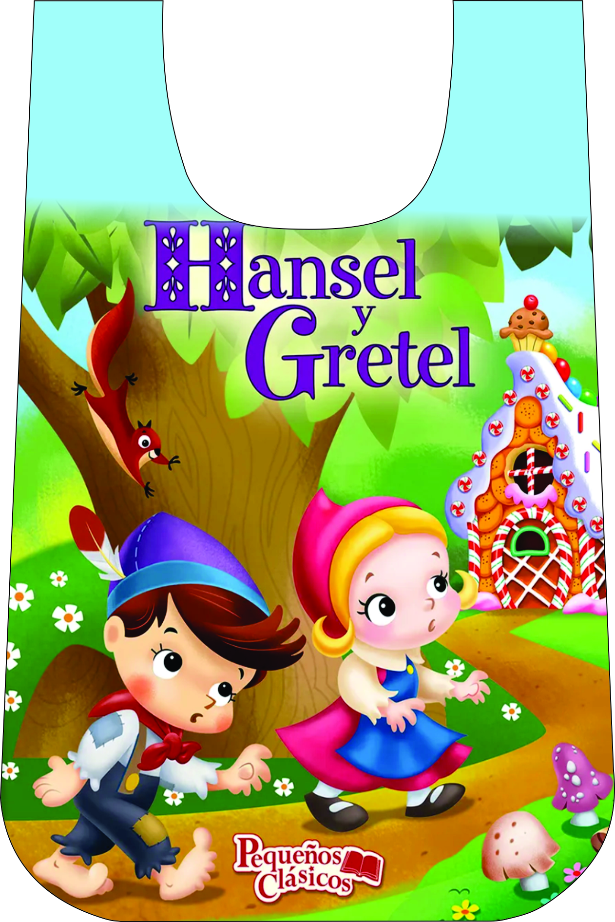 MANDIL INFANTIL PLAST.T/CAMIS.HANS.Y GRE (HANSEL Y GRETEL)