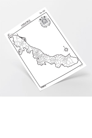 Z MAPA CTA VERACRU.DIV.POL.S/NOM C/100 R 918740 122 70122 VER