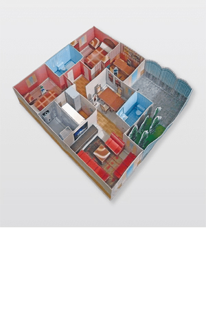 Z MAQUETA CASA HABITACION       C/06   R 901643 CHM