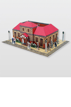 MAQUETA EDIFIC.PUBLIC.CASA COLONIAL  RAF 915756 NO.30