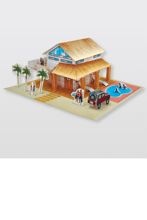 Z MAQUETA EDIFIC.PUBLIC.CASA TROPICAL  R 915763 NO.31