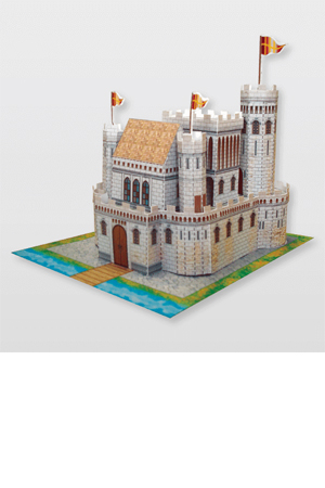 Z MAQUETA EDIFIC.PUBLIC.CASTILLO DE CHAP 915541 NO.9 RAF CAST