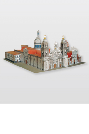 MAQUETA EDIFIC.PUBLIC.CATEDRAL METROPOLI 915572 NO.12 RAF CAT