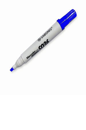 MARCADOR P/PIZARRON    AZUL      SABONIS 856043 5036A (PUNTA