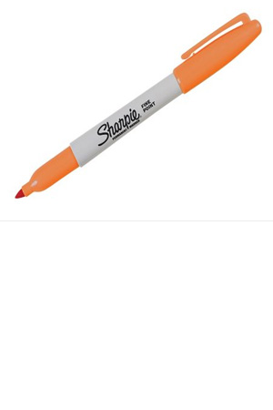 MARCADOR PERMANENT. PF SHARPIE MANDARINA
