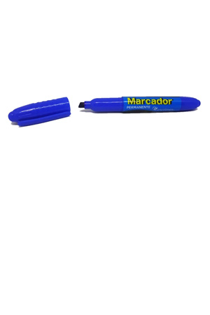 MARCADOR PERMANENTE     AZL   C/12 ESCRI