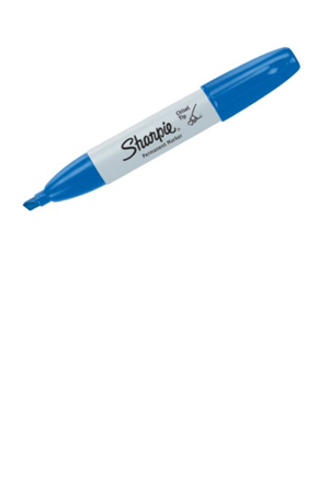 MARCADOR PERMANENTE SHARPIE CHISEL AZL   092368 092365