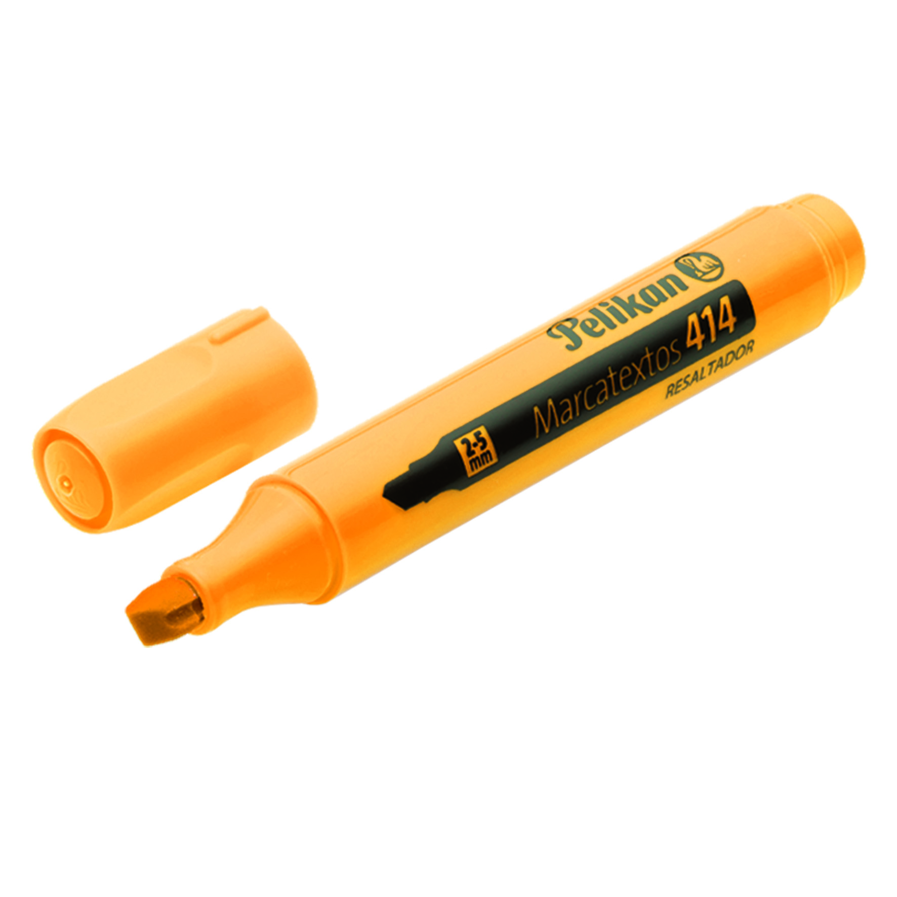 MARCATEXTO 414 NARANJA        C/10 PELIK