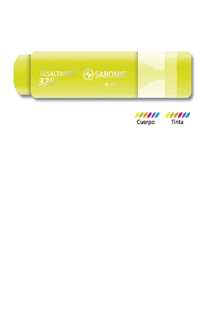 MARCATEXTO 325 AMARILLO          SABONIS 483256 RE-325