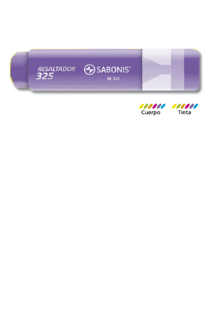 MARCATEXTO 325 MORADO            SABONIS 432551 RE-325      P