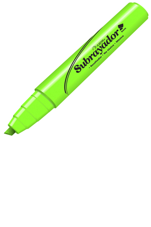 MARCATEXTO     VERD.SUBRAYADO.C/12  AZOR