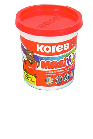 Z MASA P/MODELAR ROJO      130GR     KOR 342034 MASIKOLOR PRO