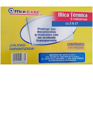 MICAS 1221 08ML 11.5X17   C/100  ALIAMEX
