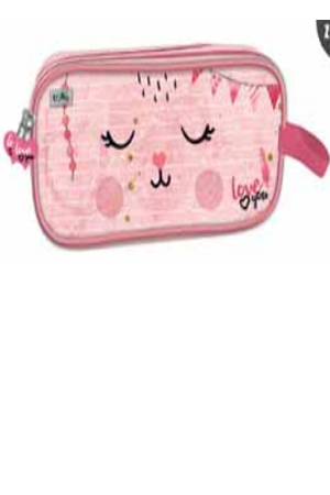 PORTA LAPIZ ESC.DE TELA MIMO LOVE  U-PAK 883457 9103015204