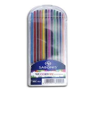 MINAS 2.0MM C/12 COLORES MC02    SABONIS