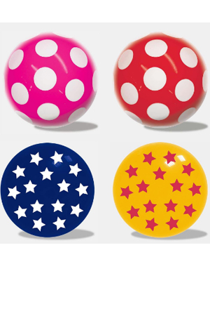 PELOTA #08 1/2 DECORADA MIXTA     293914