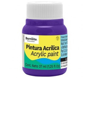 PINTURA ACRILICA  37ML MORADO    BARRILI