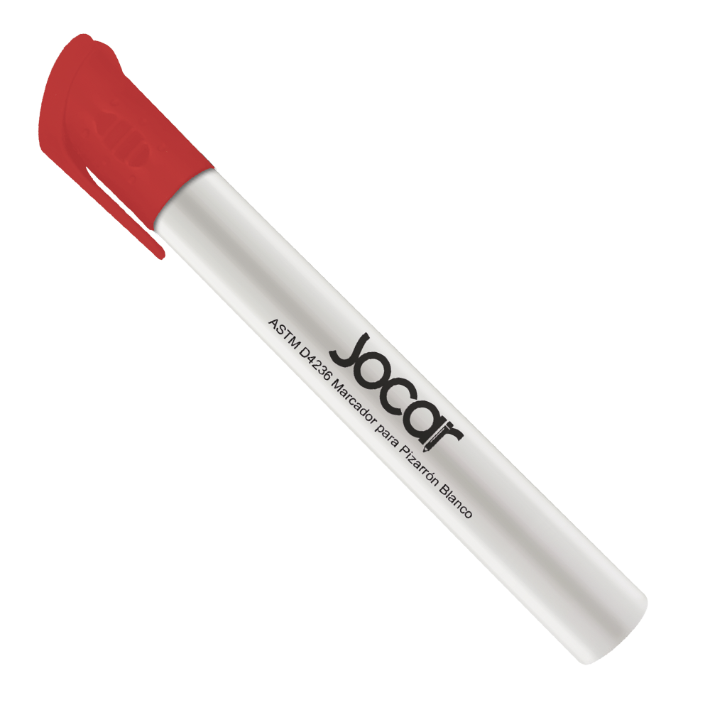 MARCADOR P/PIZARRON    ROJO        JOCAR 941546 MPB12R