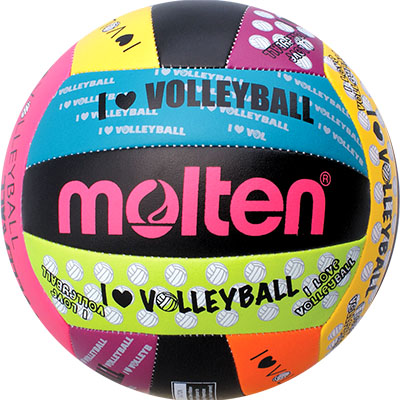 BALON VOLEIBOL MOLTEN MS500 NG/VD/RS  #5
